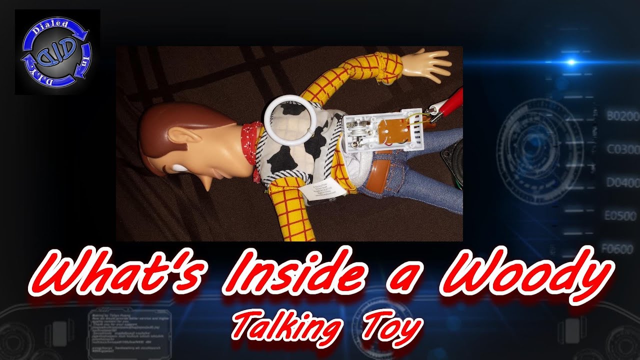 Что внутри игрушки Woody? Ремонт игрушки.