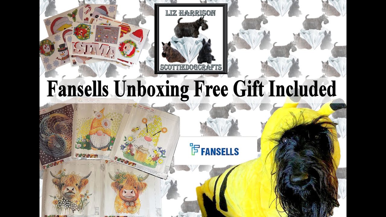Diamond Painting | UNBOXING | #fansells | Huge Haul | What Free Gift Did I Get