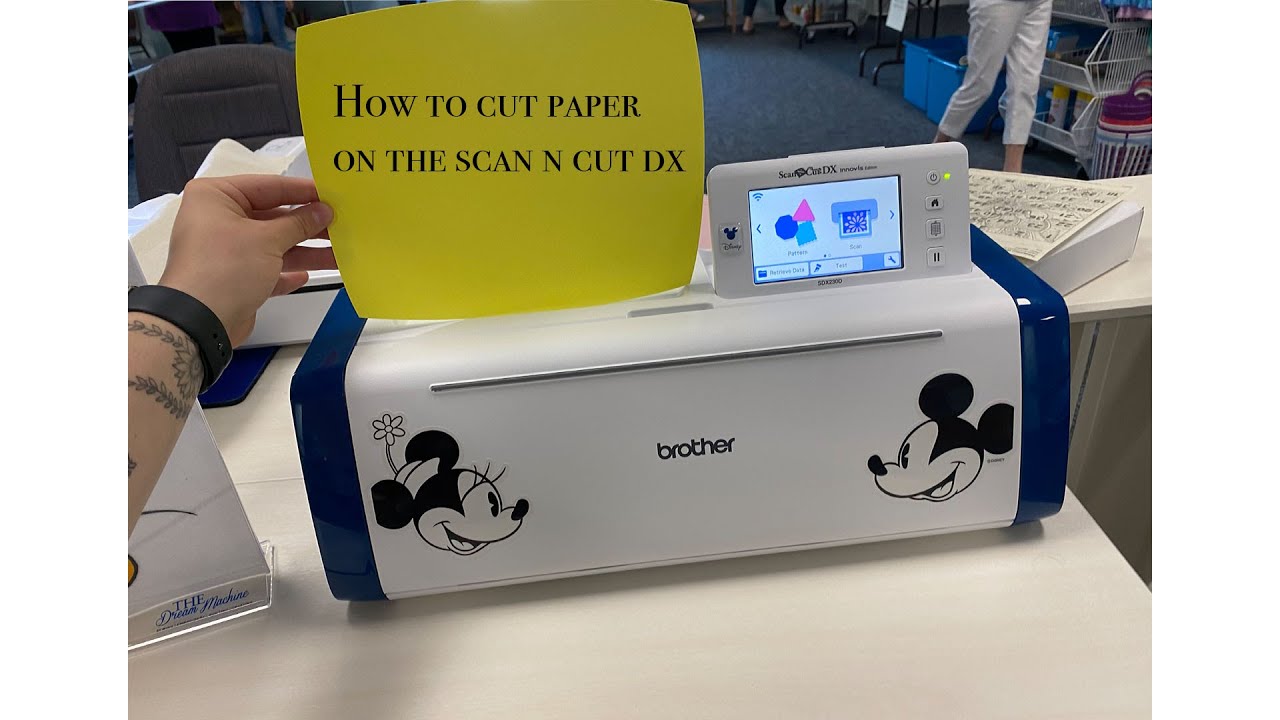 How to Cut Cardstock on the Scan N Cut DX