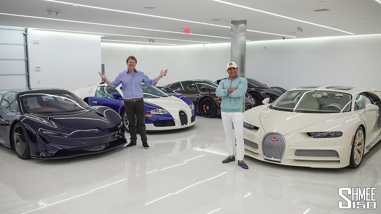 MANNY KHOSHBIN GARAGE TOUR! New Speedtail, Chiron, Ford GT and More