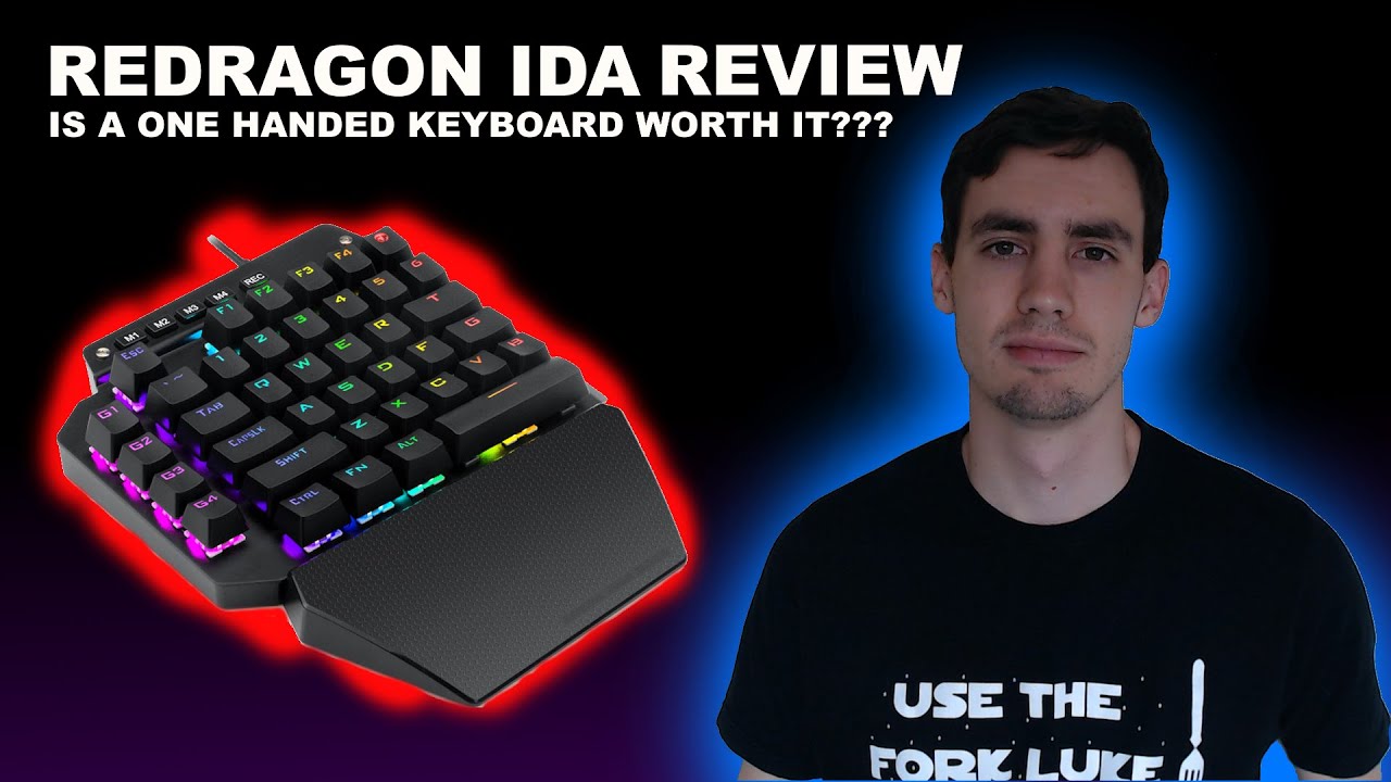 REDRAGON IDA [review], Is a One Handed Keyboard worth it?