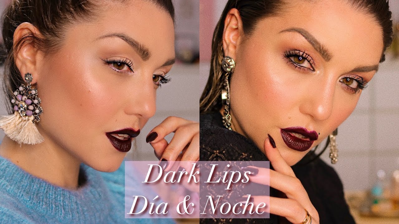 Dark Lips para día y noche (dos tutoriales completos) | Dirty Closet | AD