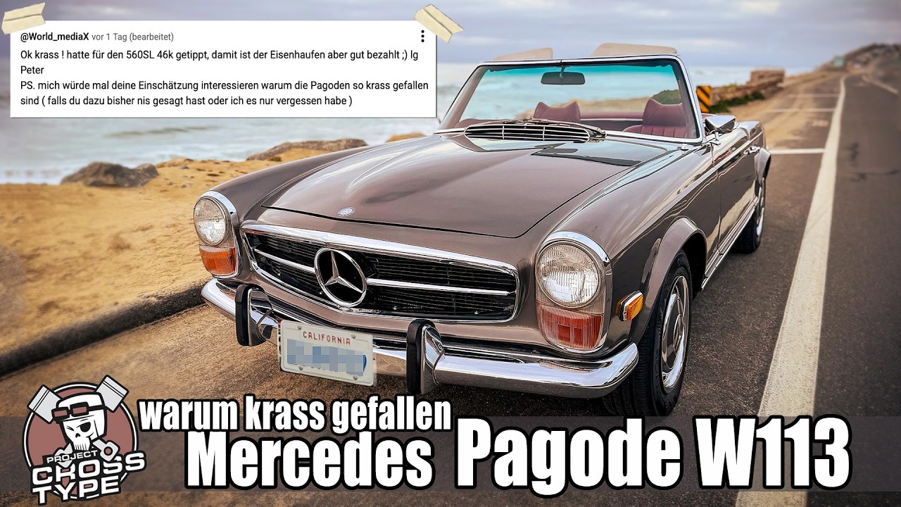 Mercedes W113 Pagode warum die Preise so krass fallen - trägt ein Viewer