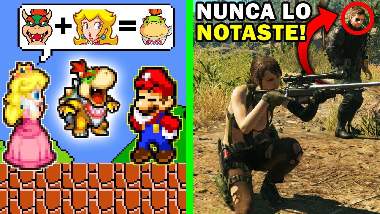 8 Easter Eggs y Secretos en Videojuegos que lo Revelan TODO