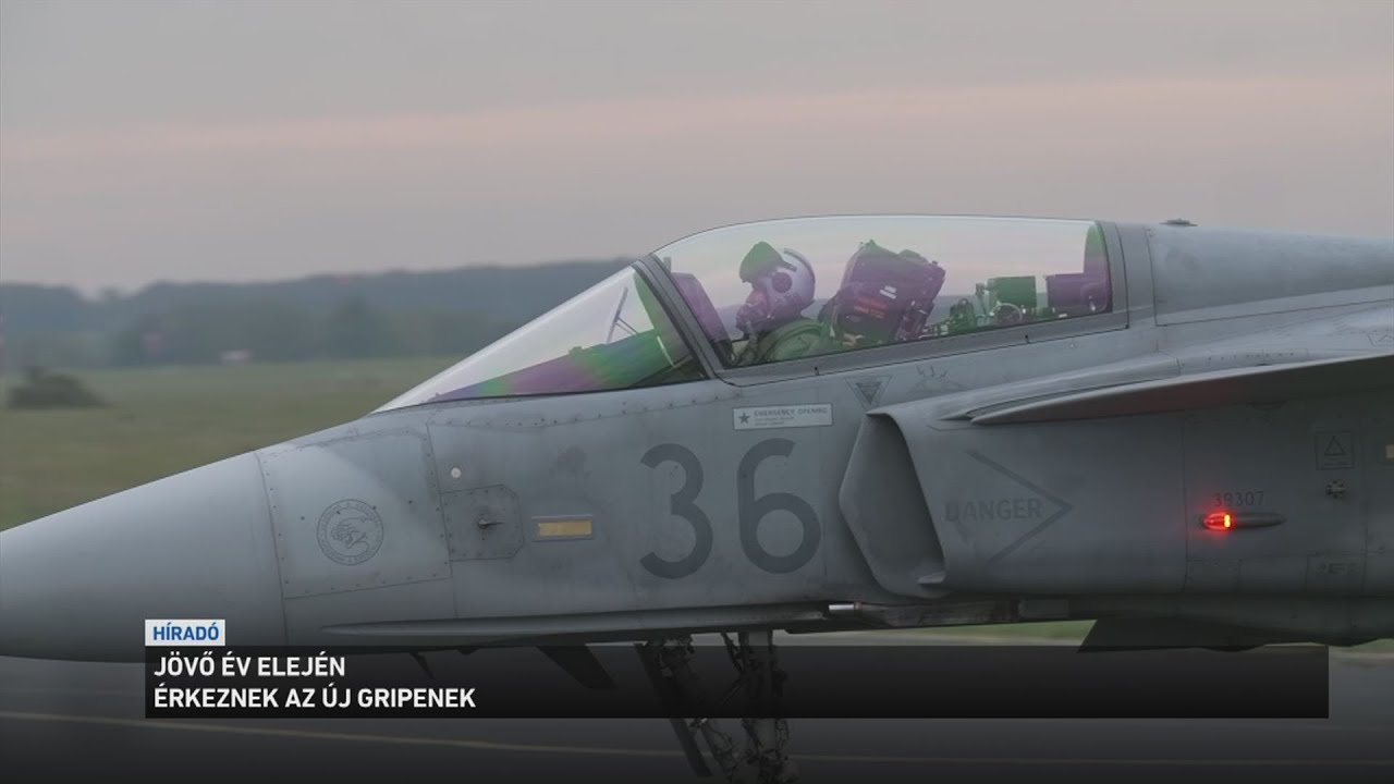 Jövő év elején érkeznek az új Gripenek