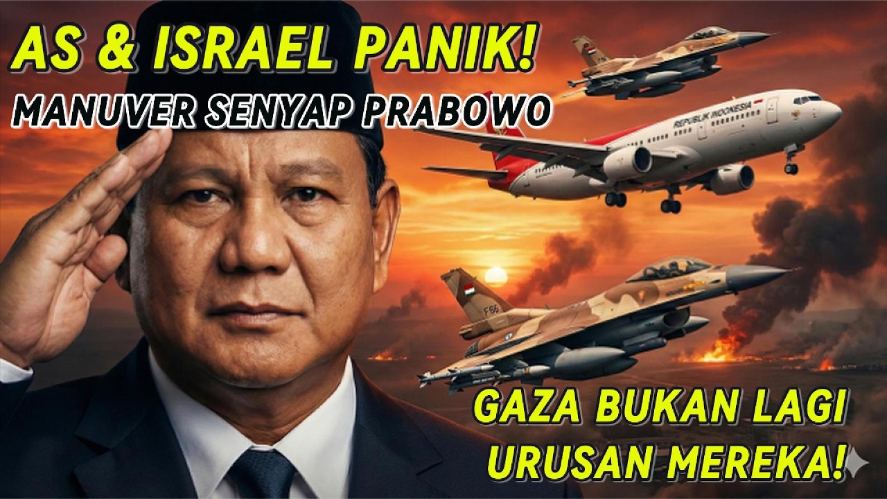 AS & ISRAEL PANIK! Manuver Senyap Prabowo di Teluk: Gaza Bukan Lagi Urusan Mereka!