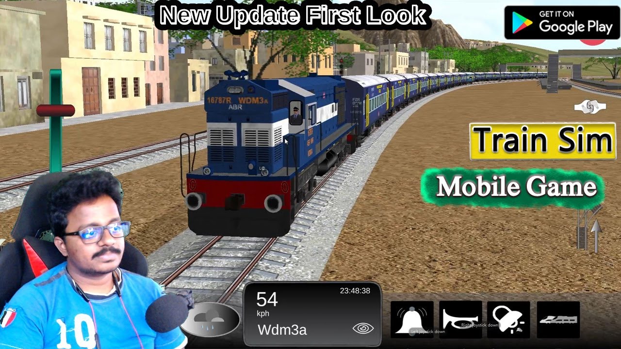 Many Trains Look at this Mobile Train Game |Train Sim mobile Gameplay