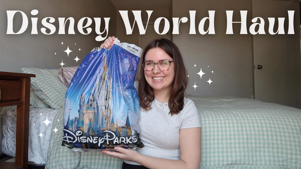 ПОКУПКИ ИЗ МИРА ДИСНЕЙ✨🏰 все, что я купила в Мире Диснея, новые уши, украшения, футболки, значки ...