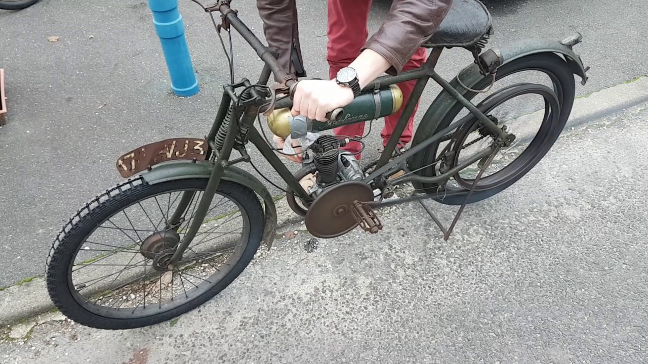 Démarrage Motobécane B1