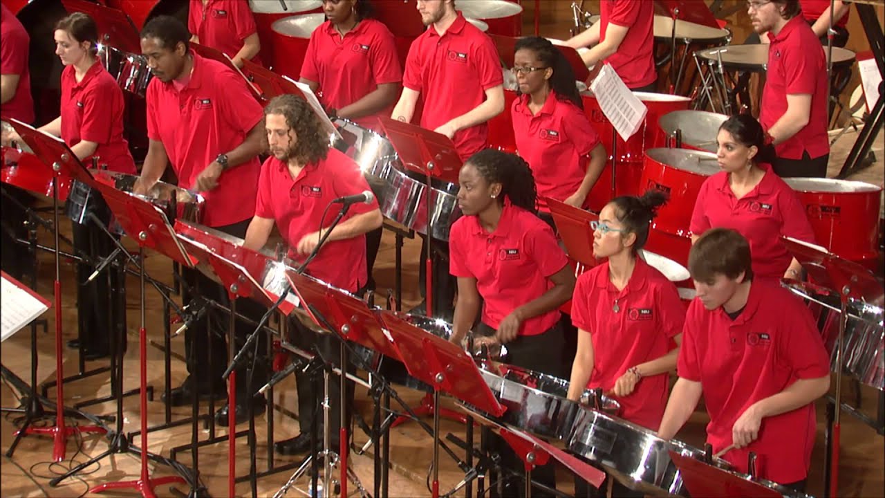 NIU World Steel Band - Edvard Grieg, arr. Kenneth Joseph - In The Hall of The Mountain King