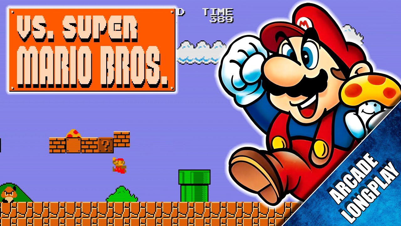 VS. Super Mario Bros. (Arcade) 【Longplay】