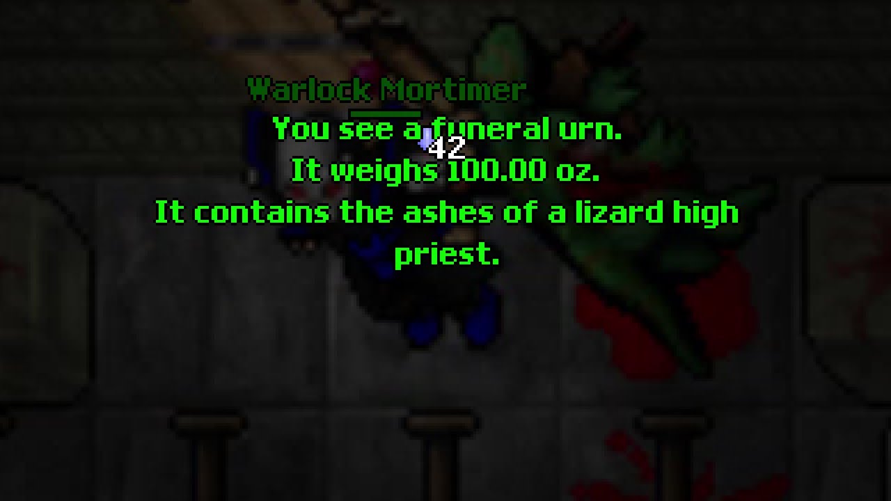 Warlock Mortimer | LIZARD (Astera, Tibia 7.8)