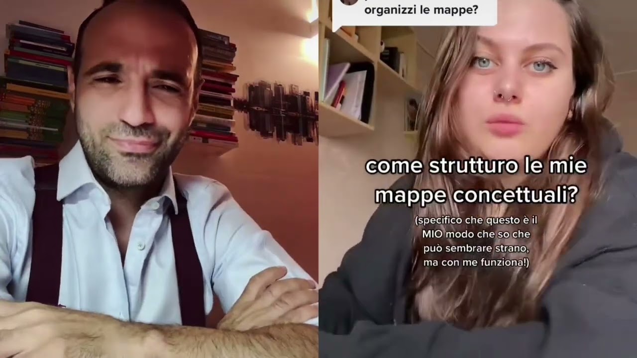 Come realizza una mappa concettuale una studentessa con dislessia