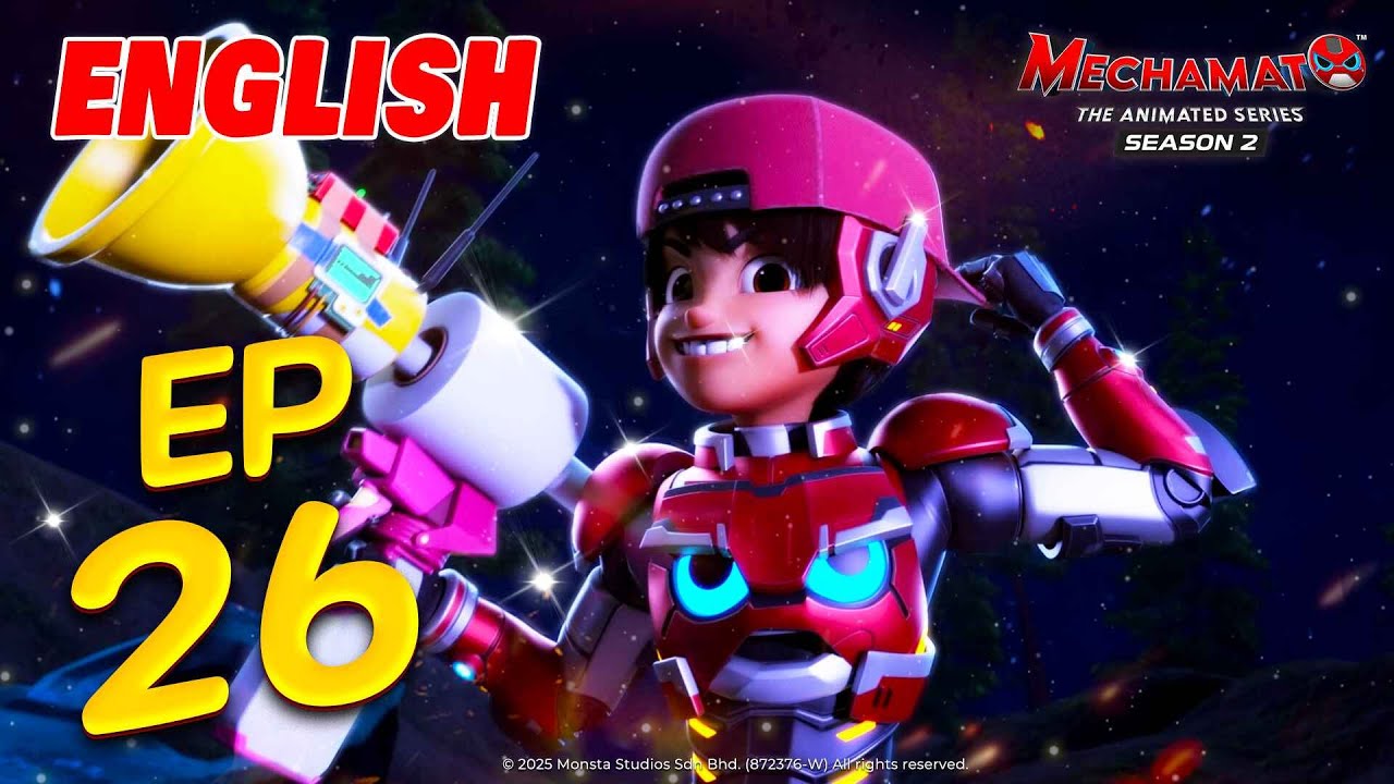 Episode 26 – Mechamato vs. All Robots! | Mechamato Animation Series