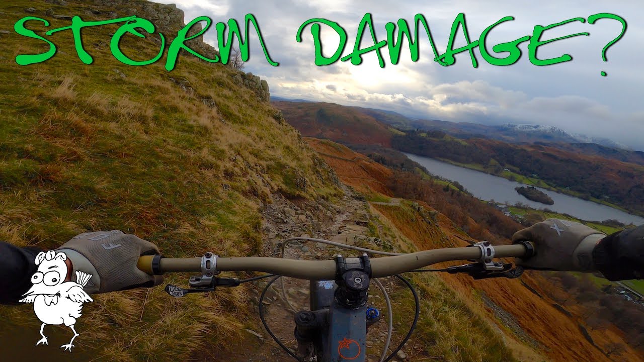 Riding in the Lake District a week after Storm Arwen - how much storm damage will we find?