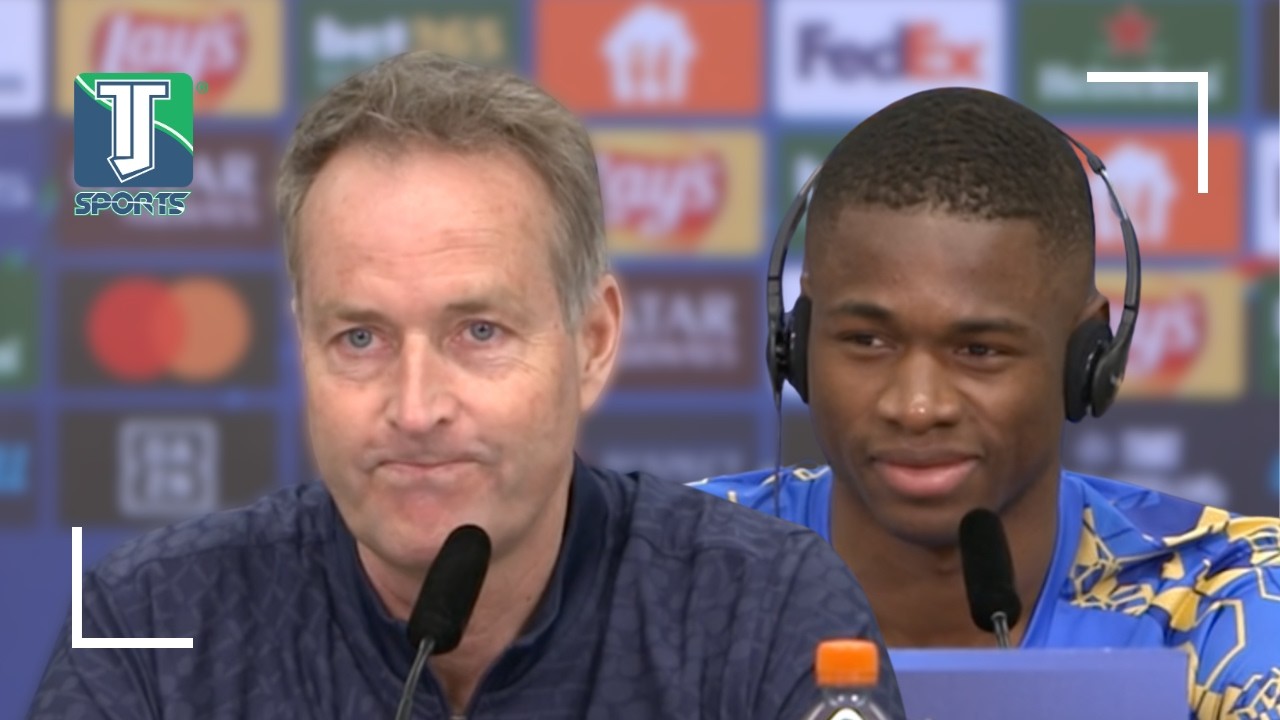 Christian Kofane und Kasper Hjulmand vor dem Arsenal-Duell – „Wir werden mutig sein“