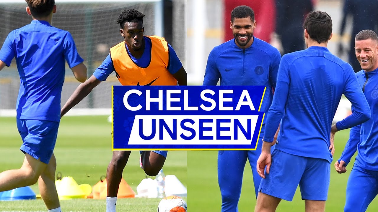 Ruben Loftus-Cheek & Callum Hudson-Odoi Run Riot in 1-on-1 Drill! 🔥| Chelsea Unseen