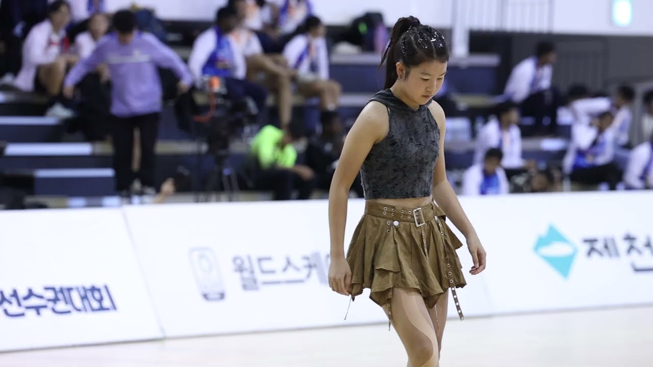 亞洲輪滑錦標賽 林可怡 女子青年組花式繞樁