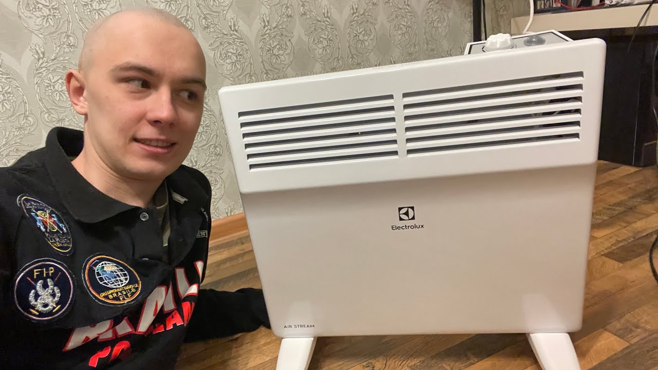 КУПИЛ КОНВЕКТОРНЫЙ ОБОГРЕВАТЕЛЬ ELECTROLUX - НУЖНАЯ ВЕЩЬ ДЛЯ СИБИРИ!