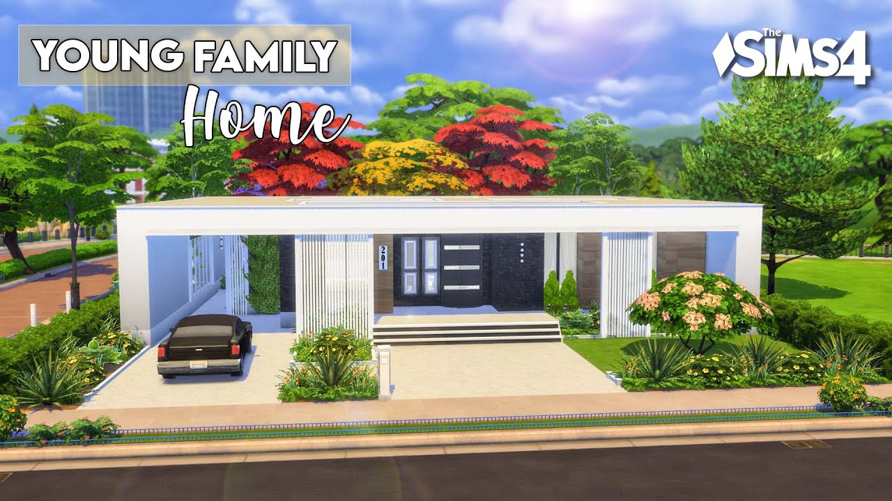 Young Family Home | No CC | Artworks | Stop Motion | Sims 4 Video