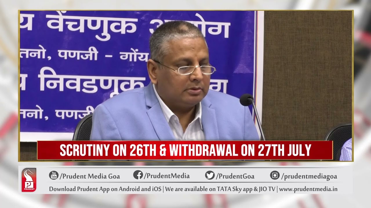 SCHEDULE FOR PANCHAYAT POLLS ANNOUNCED; BATTLE FOR VILLAGES BEGINS | Prudent Media Goa