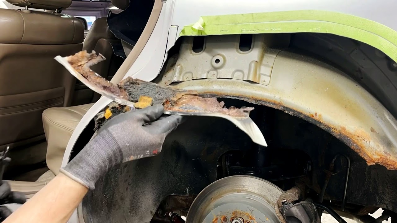 Lexus LS400 Quarter panel repair