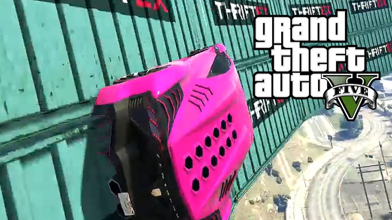 HIGH WATER WALLRIDE! (GTA 5 Funny Moments)