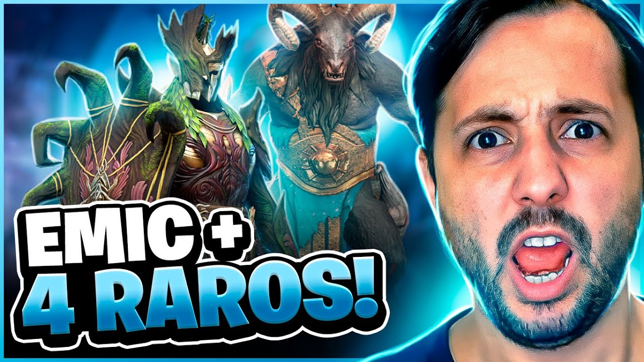 EMIC E OS IMORTAIS! CHIFRE DE MADEIRA, TAURUS E ESMAGA CRANIOS | Raid Shadow Legends