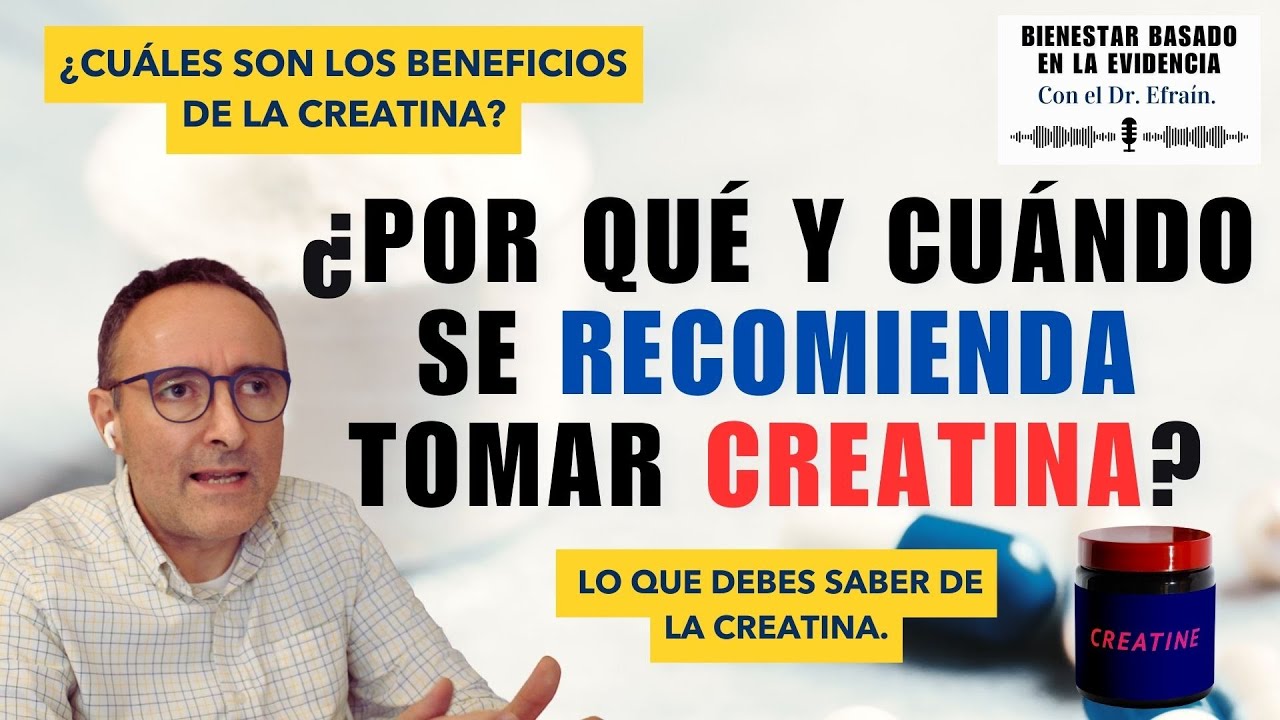 CREATINA, TODO lo que DEBES SABER acerca de este maravilloso suplemento. |Ep. 16