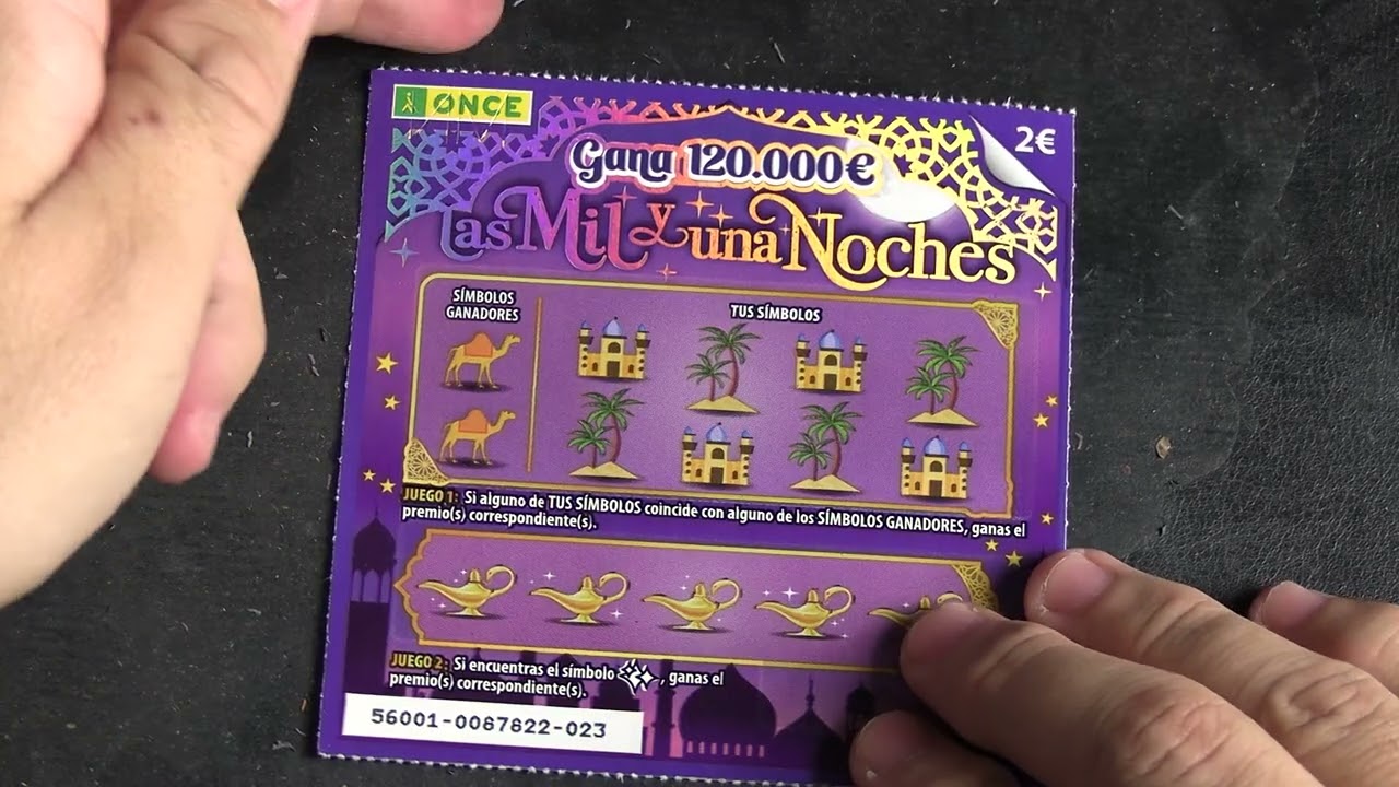 ✨🕌🌙 NUEVO RASCA MIL Y UNA NOCHES EP 4🌙🕌✨🧞‍♂️✨ RASCAS PREMIADOS DE LA ONCE ✨🎁