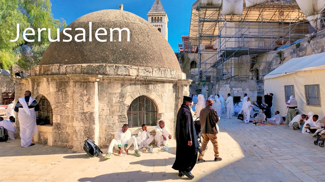 🔴 Jerusalem Christian Holy Places Today | 2026