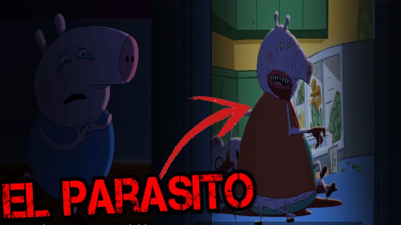 ✅ ESA NO ES MAMÁ CERDITA, ES UN PARASITO- (CREEPYPASTA PEPPA PIG EL PARASITO)