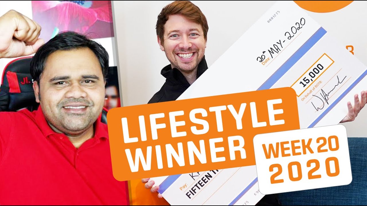 BOTB Lifestyle Competition Winner! Kamrul Hasan – £15,000 Cash – Week 20 2020