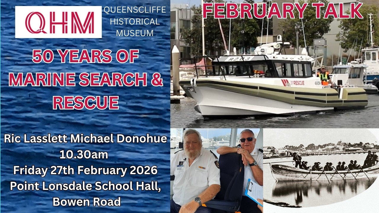 50 YEARS OF MARITIME SEARCH & RESCUE: Continuing the Queenscliff Rip lifeboat rescue tradition.