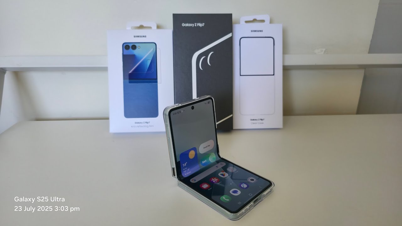 Unboxing Galaxy Z Flip7 Mint 512gb 2025 model 😃✨️ #galaxyzflip7 #samsung