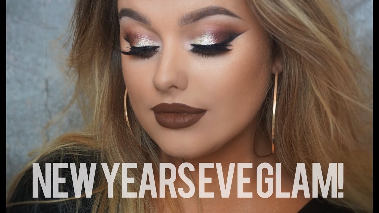 New Years Eve Silver Glitter Glam! | Collab with Glitteralittle! | Rachel Leary