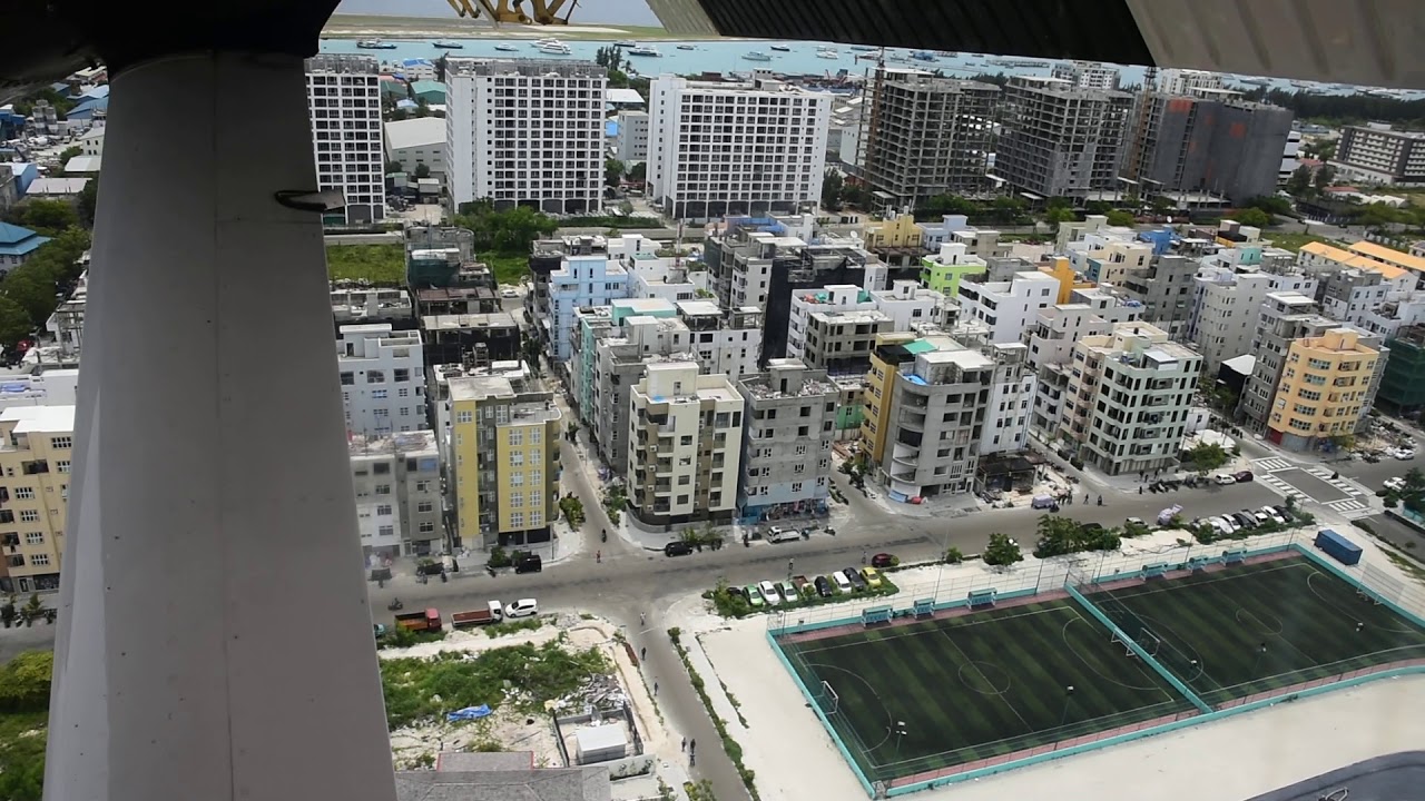 Hulhumale View From Seaplane