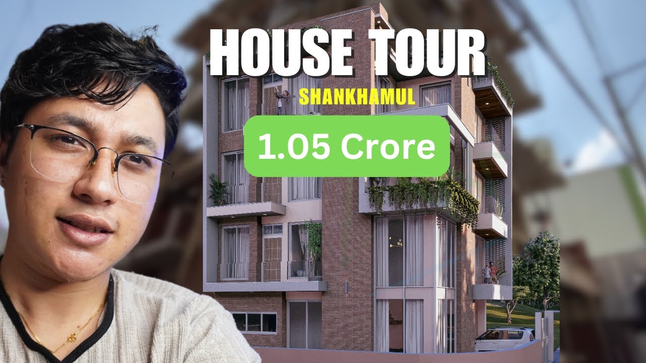 1.05 Crore House Design In Nepal | Shankhamul | House Tour Kathmandu