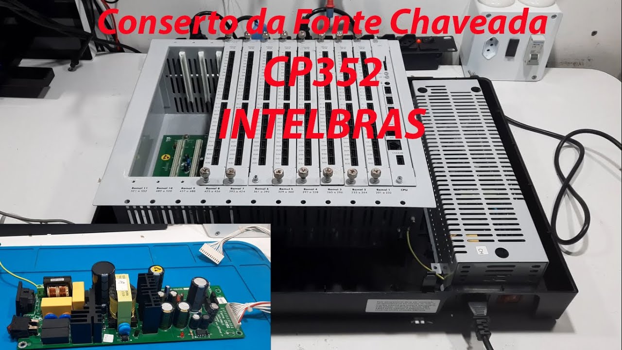 Conserto fonte central CP 352