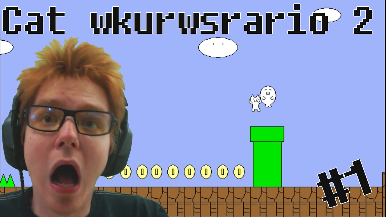 [Funny] WKU#(@)(($ SIĘ!!!!!! ► Cat mario 2 #1 :)) (18+)