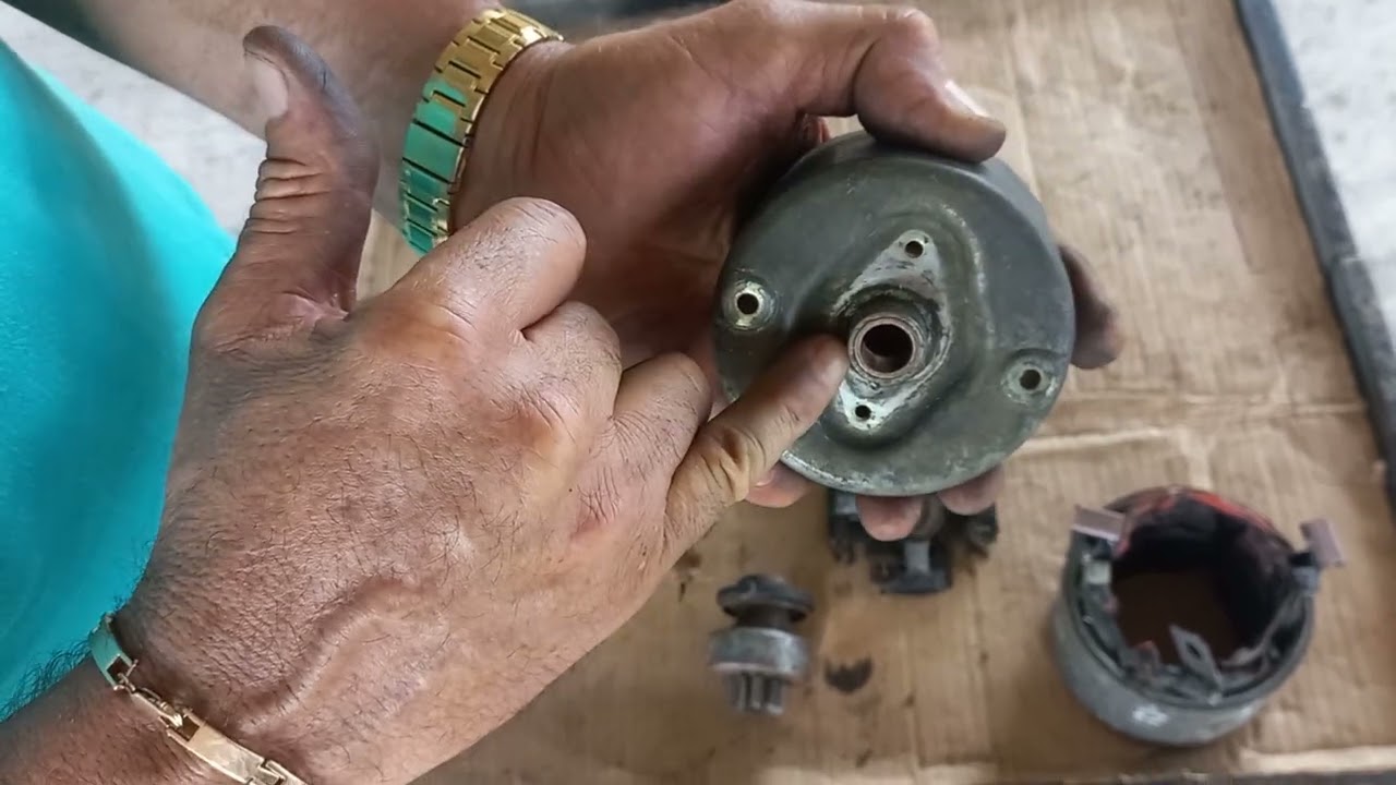 Motor de Partida, onde não colocar graxa?