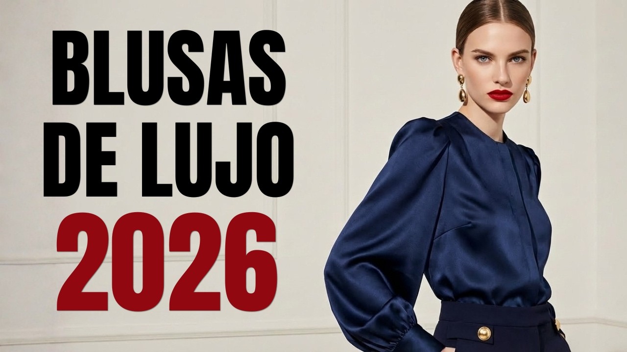 5 Blusas de Lujo que Lucen Costosas y Definen la Elegancia este 2026!