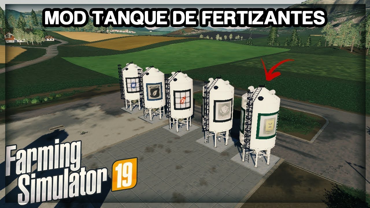 Farming Simulator 19 - MOD de SILOS / TANQUE DE FERTILIZANTES