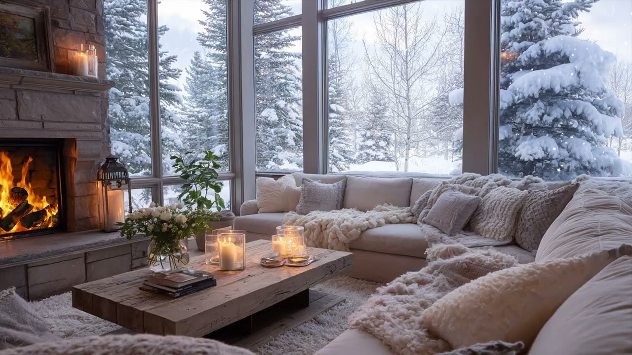 Footprints vanish behind us 🎄 as the snowfall quietly erases every trace behind us