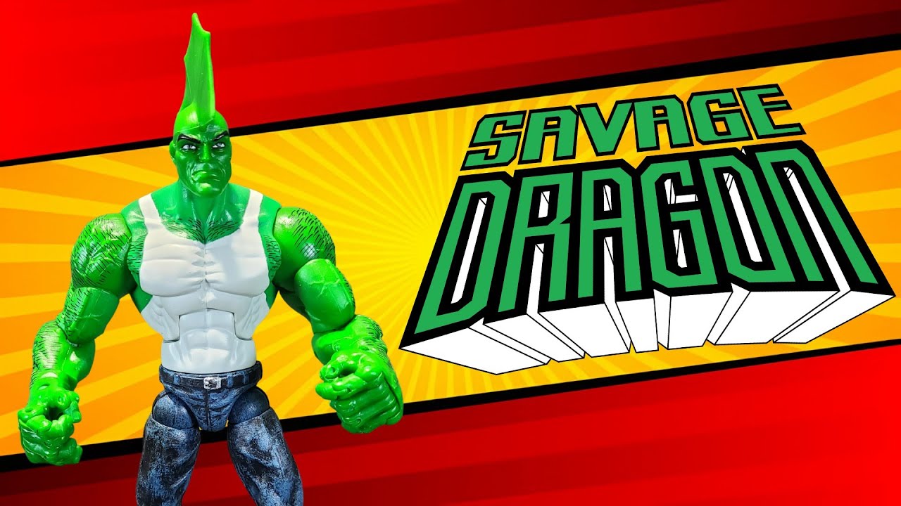 Savage Dragon - Легендарные герои комиксов от Toybiz - Стоит ли оно того? #imagecomics #toybiz