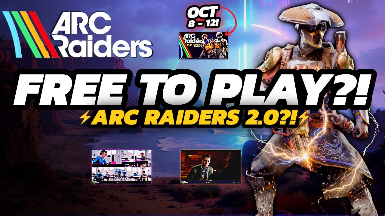 Arc Raiders - Going F2P?! Frozen Trail Details & MORE!