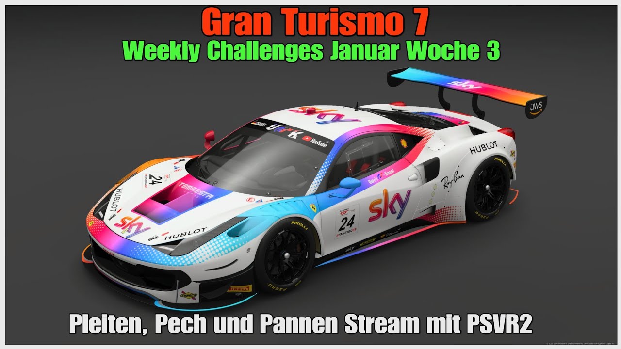 Gran Turismo 7 / Weekly Challenges / PSVR2 / PS5 Pro / live