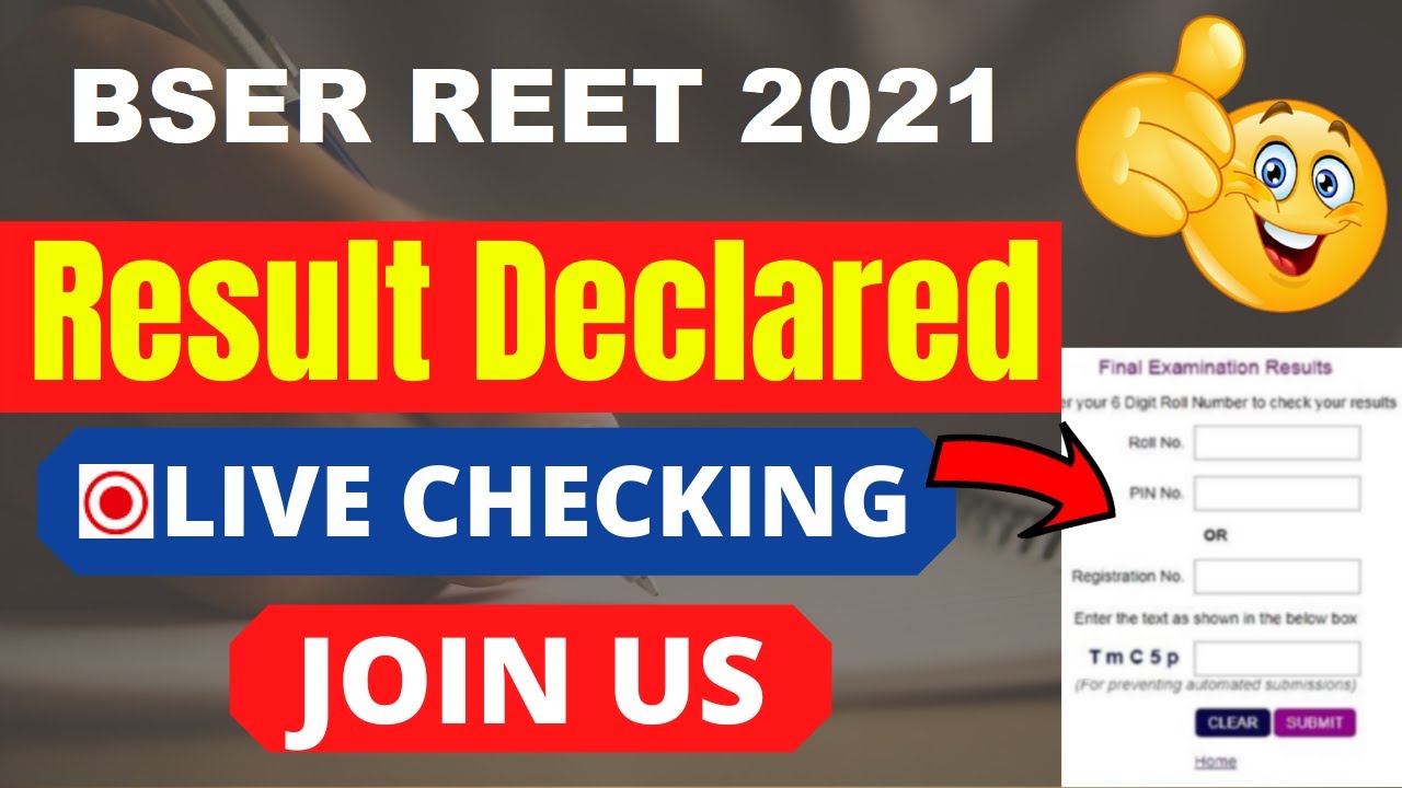 BSER REET Result 2021 (Out) &ndash; Download Rajasthan REET Merit List PDF Here