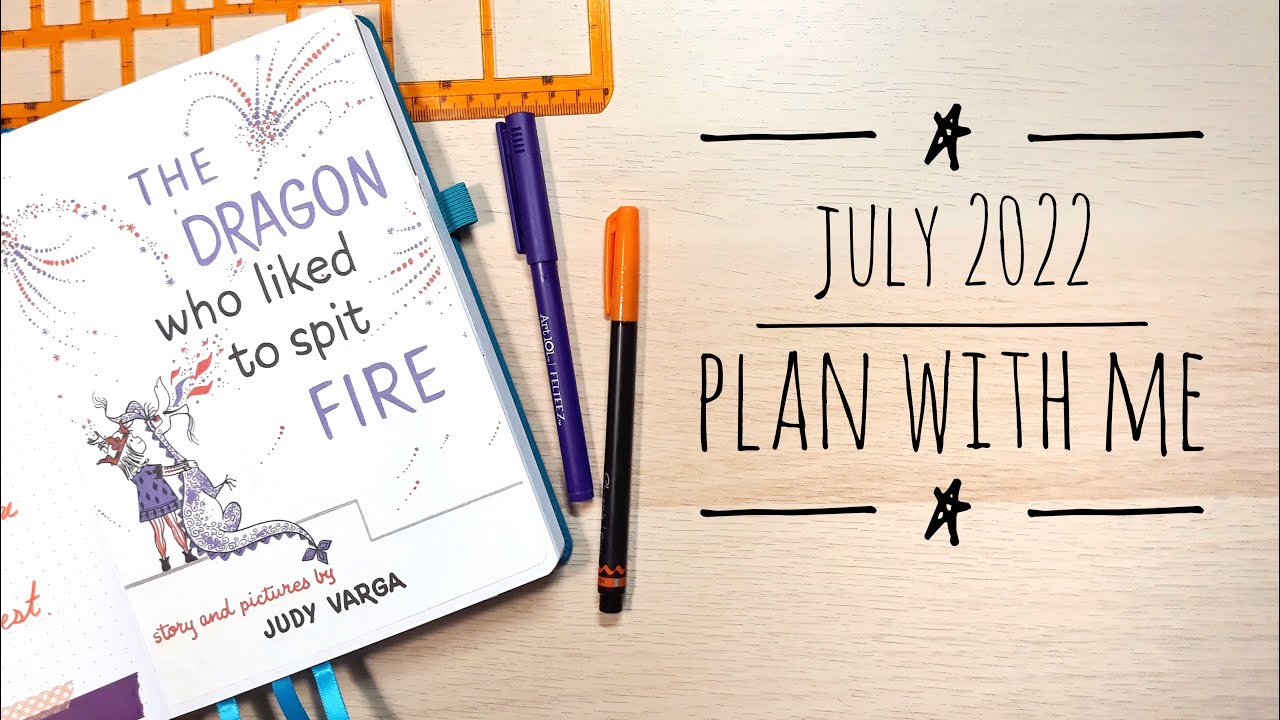 Plan with Me | July 2022 Bullet Journal