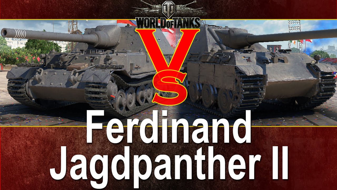 15 x Ferdinand vs 15 x Jagdpanther II - Kto wygra? - World of tanks